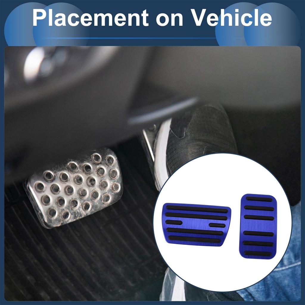 FUELHOOD 2PCS Honda Step Wagon Step Wagon Spada RP Series Manual Foot Pedal Pad