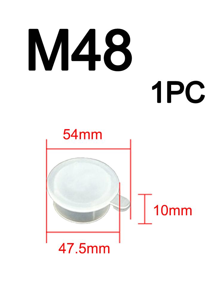 Internal Thread Translucent Plastic Plug Cover Nut Plug, Pipe Plug, Round Plug, Hole Plug Plug, Round Pipe Dust Plug