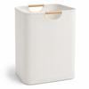 Foldable Laundry Large Capacity Storage Laundry Clothing Storage with for Closets and Living 30 x 30 x 40 White Basket, Box, Water-Repellent, Hamper,