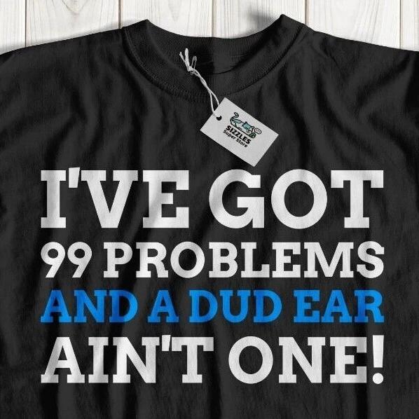 Unisex Funny Ear Surgery T-Shirt Ear Infection Gifts Otolaryngology Tee 4XL