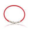 Fashion Beanty Adjustable Cute Simple 1PC Graceful Jewelry Gifts Rope Hot Sale Leather Black/Red Lucky Couples Bracelets Charm Bracelets Knit Lovers