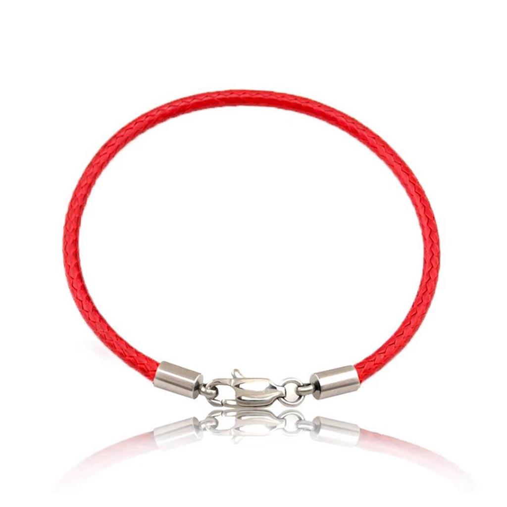 Fashion Beanty Adjustable Cute Simple 1PC Graceful Jewelry Gifts Rope Hot Sale Leather Black/Red Lucky Couples Bracelets Charm Bracelets Knit Lovers