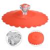 Cup Lids Lids Colorful Diamond Handle Kitchen Supplies