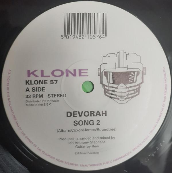 

12inch Record DEVORAH Song 2 KLONE57 KLONE 1998 UK Dance Electronica Used