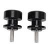 1 Pair Motorcycle Swing Arm Spools Slider M8 CNC Aluminium Alloy Black Swing Arm Stand Screws for Street Bike CB1000R