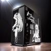 Autocolante Anime Angels of Death pentru Carcasa PC, Decalcomanii Graffiti Personalizate pentru Carcasa Computer Gaming Atx, Decupat