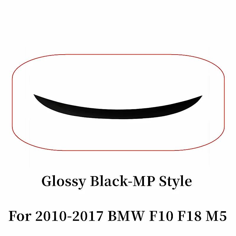 För BMW 5-serien F10 F18 M5 520i 525i 528i 530i 530i M4 M5 MP PSM Stil Bakre Bagagelucka Bil Spoiler Vingar Tuning Tillbehör Del