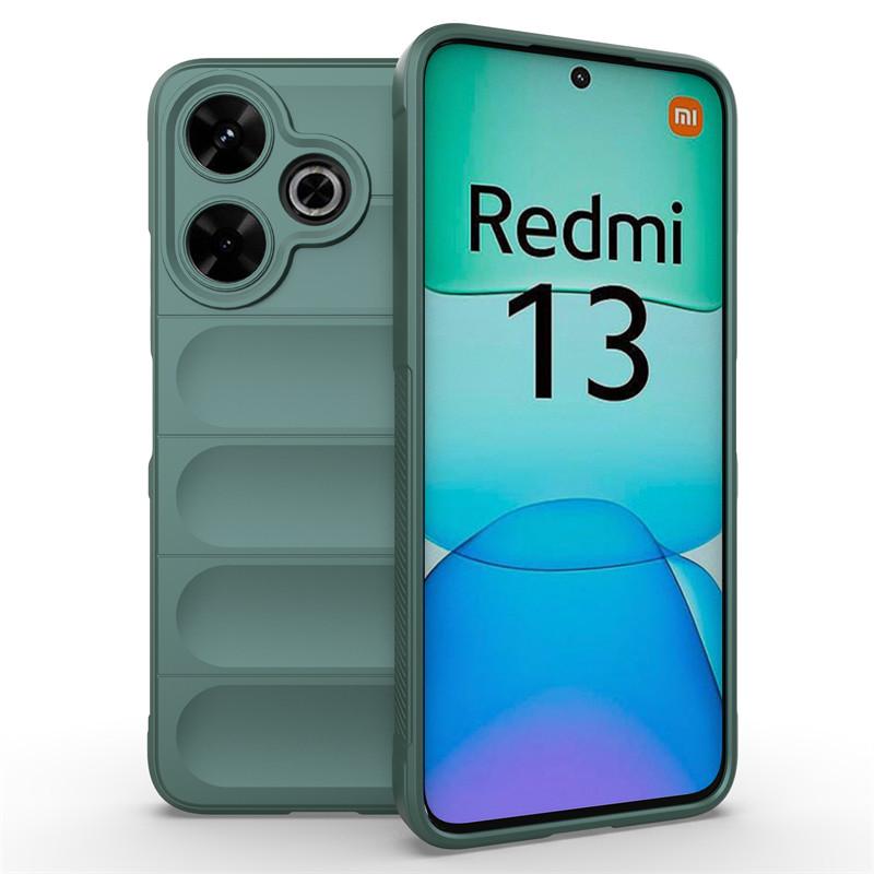 

Для чехла Xiaomi Redmi 13x Чехол Xiaomi Redmi 13x Ударопрочный Защищающий от отпечатков пальцев Защитный чехол для задней панели телефона из ТПУ Xiaomi Redmi 13x For Redmi 13x