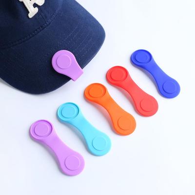Golf Magnetic Silicone Hat Clip Ball Marker Accessories