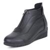 Square dance shoes women's soft-soled middle-heeled sports mother middle-aged dance shoes zipper autumn and winter short boots