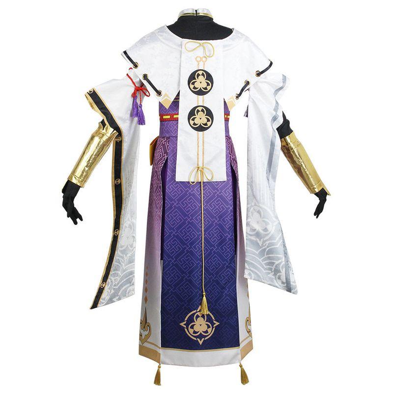 Anime Game Cosplay Costume Kujou Saraha Cosplay Full Set Performance Outfit Halloween Cosplay Outfit