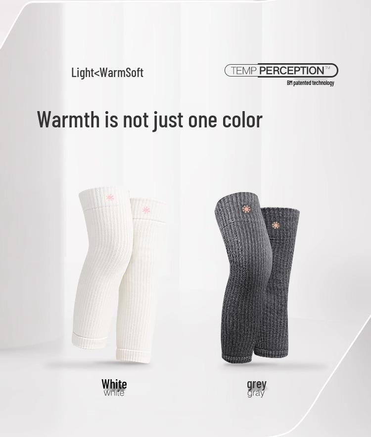 Warm Cashmere Knee Pads: Thick, Windproof Protection for Cold Legs - Perfect for Hiking & Cycling