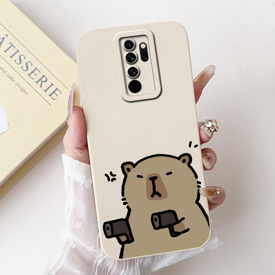 For Xiaomi Redmi Note 8 Pro Case Cute Cartoon Panda Rabbit Shockproof Silicone Soft Matte Phone Cover For Redmi Note 8 Pro Funda