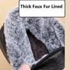 Fashion Men's Snow Boots 2024 Winter Fashion Cotton Shoes Thicken Plush Warm Male Outdoor Casual Short Boots Mid Top Waterproof Boot Man