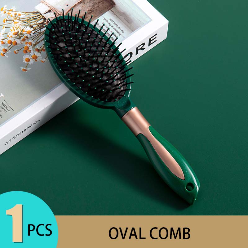 Hair Massage Air Cushion Comb Brush Scalp Hairbrush Detangle Anti Static Salon SPA Hairdressing Styling Tool Oval Round
