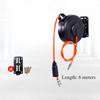 Compressor Hose Reel Retractable 6m Automatic Rewind Tool Commercial Reel With Swivel Bracket Quick Coupler Air Compressor