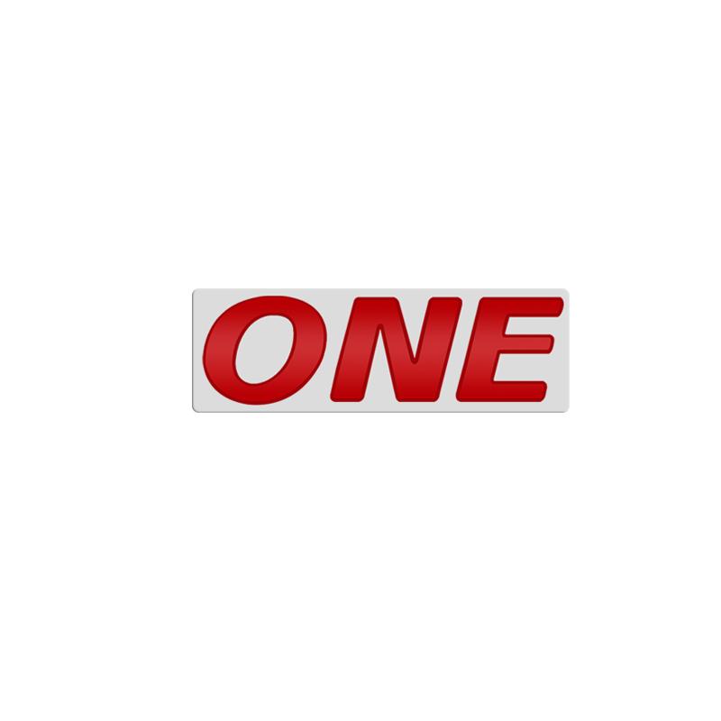 Kovové logo pro MINI ONE COOPER Odznak s písmeny 3D samolepky Znak na kufr Samolepka Autopříslušenství Nápis Dekorace Styling auta