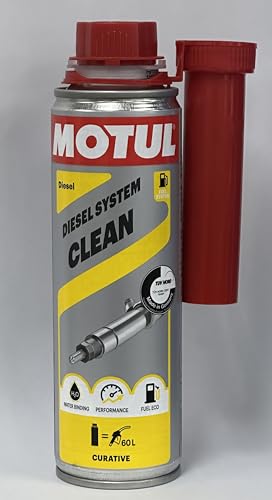 Motul Diesel System Clean, Diesel Engine Fuel System Cleaner, 300ml [Genuine Product] 16100111
