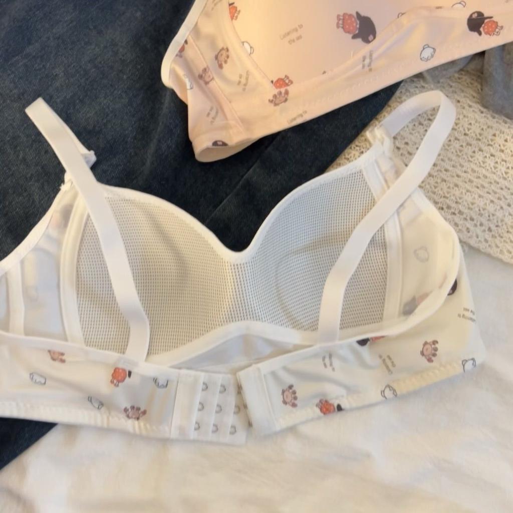 Push Up Bras Women Sexy Backless Underwear Girls Cute Lingerie Underwear Wireless