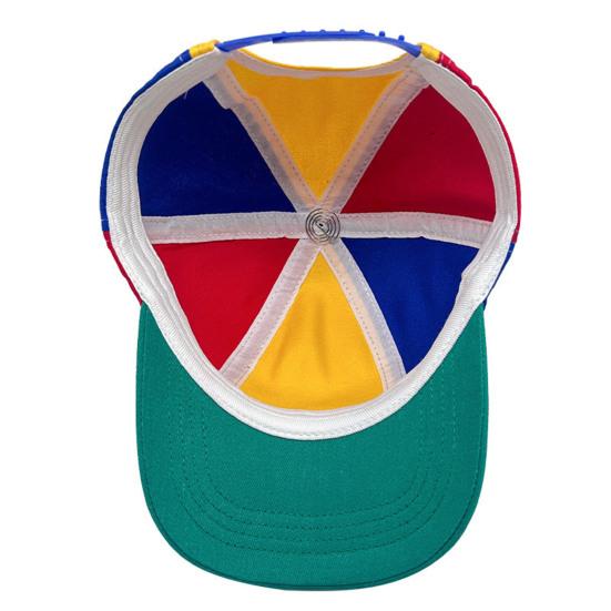 Bambus Libellen Hut Atmungsaktiver Baumwoll-Sonnenhut mit Verstellbarem Verschluss Kontrastfarben Baseballkappe für Kinder und Erwachsene