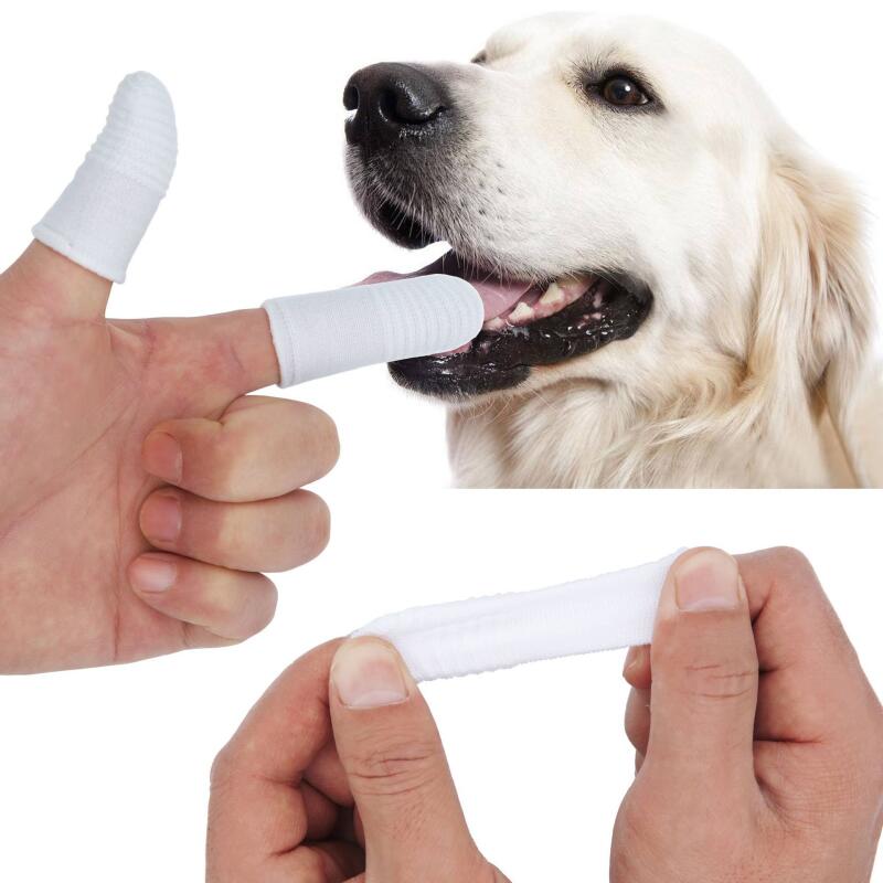 Dog Finger Gauze Toothbrush 2p