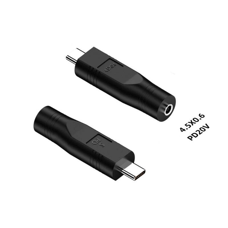 9Pieces Type C Input to Female Output PD100W Conversion Adapters for Laptops with Fast PD Charging and Safety Features