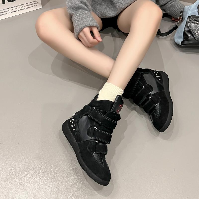 High-quality, High-top, Thick-soled, Fashionable, Versatile, Comfortable, Anti-slip, Breathable Women's Sports and Casual Shoes
