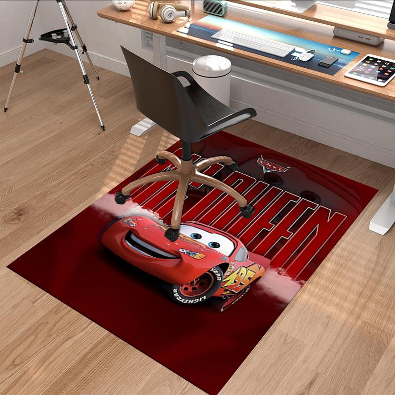 Mcqueen Carpet For Playroom Bedroom Living Room Sofa Home Decorkids Game Area Rug Nonslip Floor Mat
