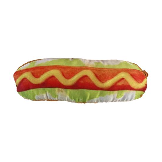 Kantoorbenodigdheden Doos Cartoon Imitatie Brood Ontwerp Etui Ritsluiting Make-up Kwastenhouder Schoolbenodigdheden Organizer