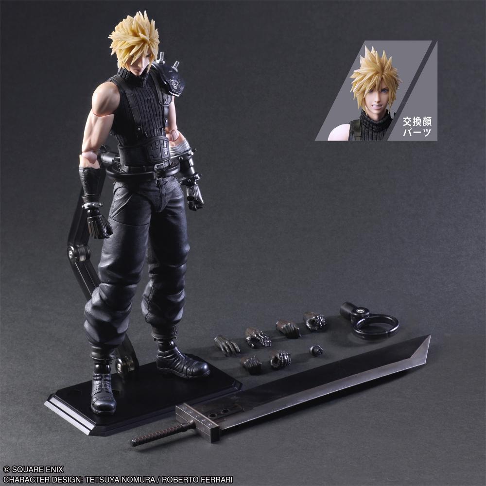Final Fantasy Vii Final Fantasy Vii Rebirth  Play Arts Kai Cloud Strife