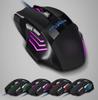 RGB Backlit Wired Gaming Mouse 7-Buttons USB 2400DPI Adjustable Ergonomic Computer Optical Sensor Mouse For PC Computer Laptop