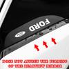 AAAMI1 For Ford F150 Explorer Ranger All Models 2pcs Car Sun Visor Shield Universal Fit Anti Glare Rain Eyebrow Sticker Rearview Mirror