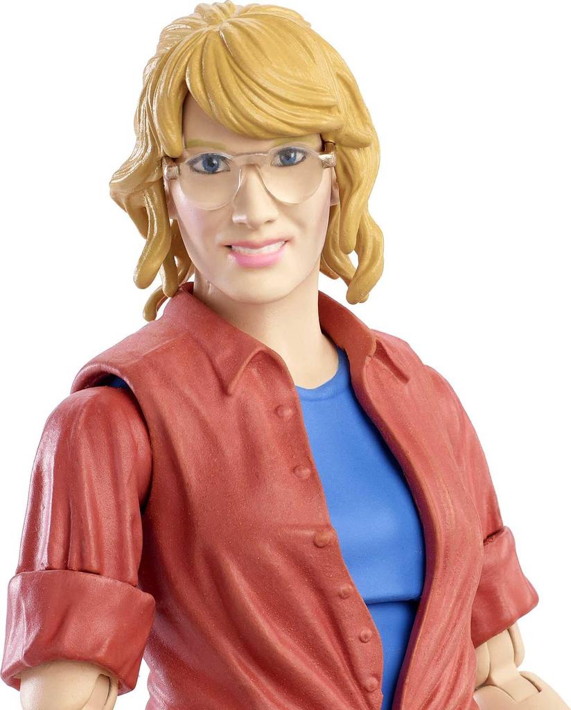 Mattel Jurský park Amber Sattler Figúrka Bábika Kĺbová Operácia rokov a GWP82 (JURSKÝ PARK) Kolekcia/Ellie [Hračka dinosaura] [8+]