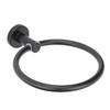 Towel   Space Aluminum Modern Round Hand Towel Holder Bath Hardware for Balcony Hotel