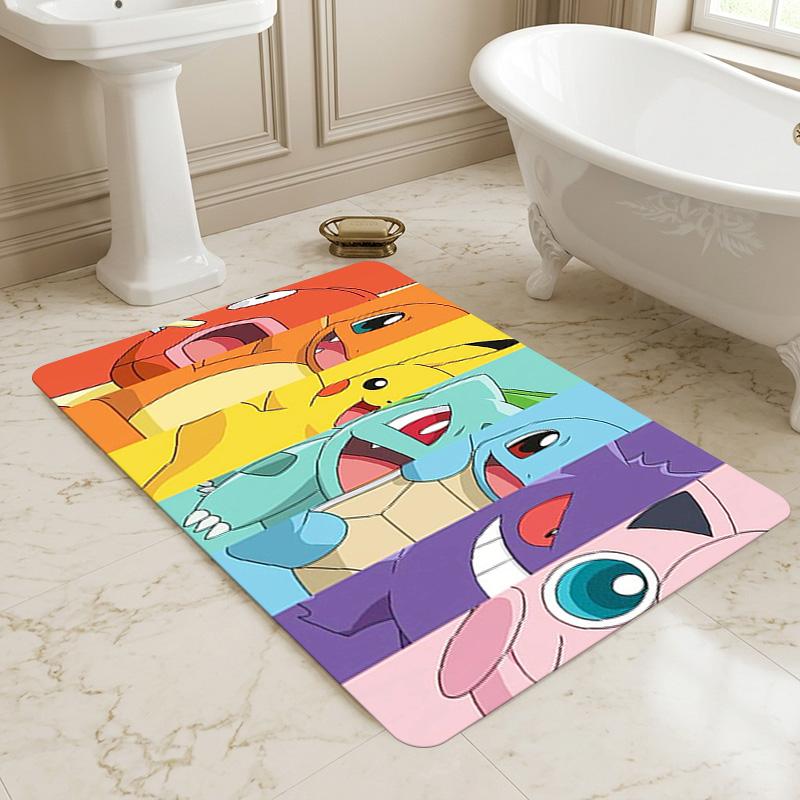 Pokmon Go Living Room Nonslip Area Rug Soft Carpet For Bedroom Game Playroom Sofa Office Home Decor Doormat Christmas Gift C929864