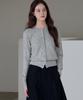 Drawfit Women Neff Wool Round Edge Cardigan [L.Grey]
