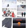 Winter Thermal Knee Sleeves Oversize Fleece Lined Knee Brace Gift For A Birthday Christmas