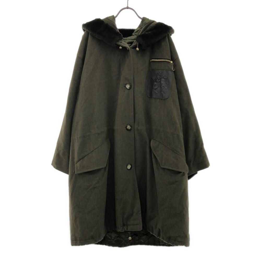 

Bruno Magli сделано в Италии Герб Шерстяная куртка M Хаки Женская Б/у