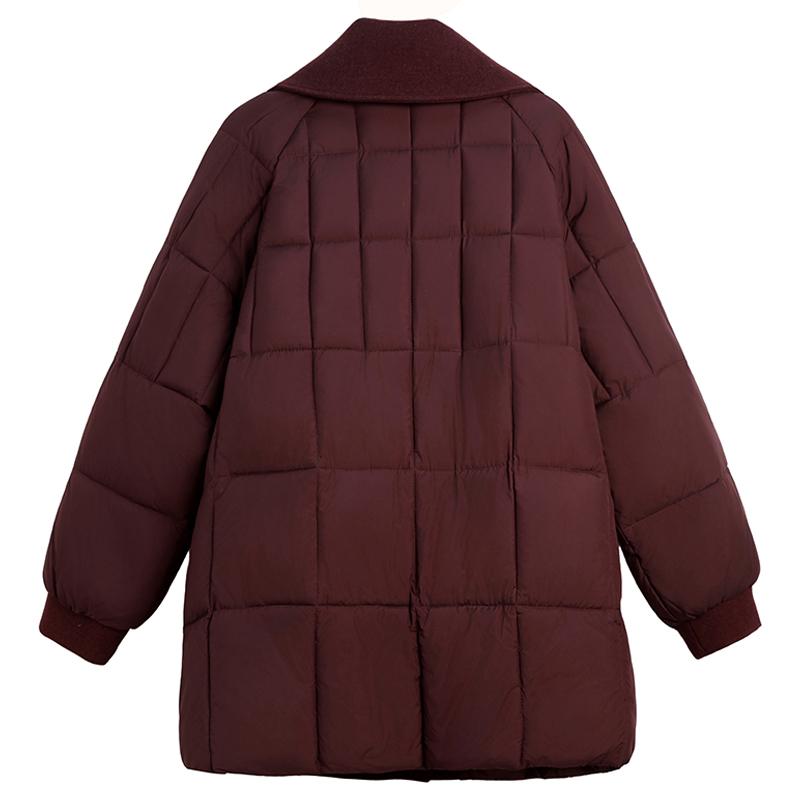 Móda Dámské Zimní Kabáty Plus Size Elegantní Volné Silné Teplé Dlouhé Parky Dámská Bunda