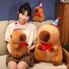 25cm New Capibara Plush Toy Children's Soothing Doll Pillow Summer Capybara Plush Doll Doll