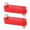 2PCS Ruler Positioning Block Aluminum Alloy Adjutsable Ruler Positioning Limit Block