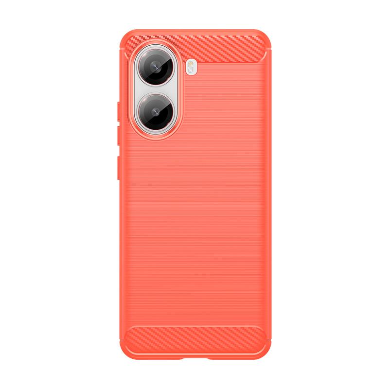 

Матовый чехол для телефона Xiaomi Redmi Turbo 4, чехол для Xiaomi Poco X7 Pro, противоударный мягкий чехол Funda Para Back Cover For Redmi Turbo 4 красный