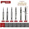 4341-6542 Series Taper Tap: High-Speed Steel Spiral Tap for Hole Opening, Chamfering, and Tapping.