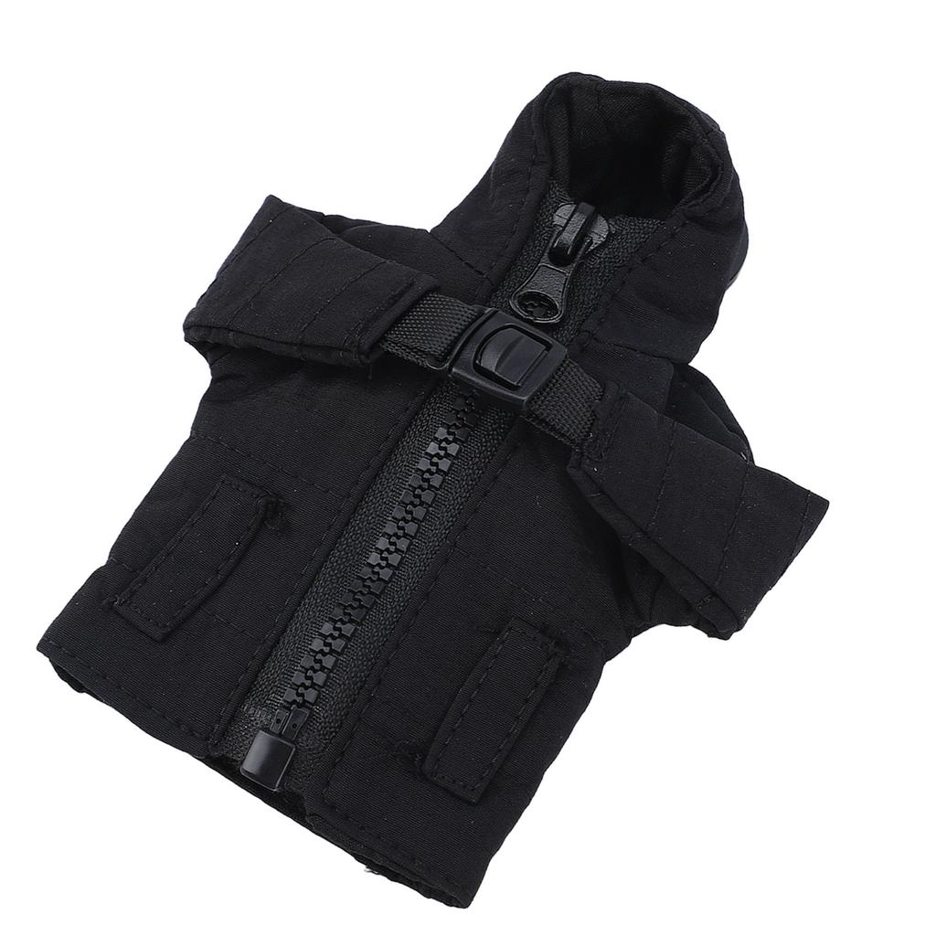   Down Coat Key Chain Cool   Jacket Keychain with   Unique Funny   Innovative Multi Functional Black