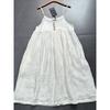 Yanzi Export Hemp Cotton Series Artsy Temperament Camisole Linen Temperament Camisole Artsy Style Temperament Doll Dress