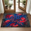 Bolton Wanderers FC Design Crystal Velvet Rug Soft Decorative Mat for Bedroom Entrance