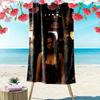 Obsession Nikki Print Beach Towel, Large Soft Quick Dry Towel for Beach Camping Swimming