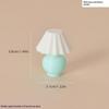 Miniatur-Falten-Tischlampe Puppenhauszubehör 1:12er Maßstab Mini Schreibtischlampe für Puppenhaus Schlafzimmer Wohnzimmer Dekoration