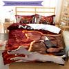Juego de Ropa de Cama de 3 Piezas con Nombre Personalizado Las Aventuras de Tintín Cierre de Funda Nórdica Incluye 1 Funda Nórdica y 2 Fundas de Almohada para Todas las Estaciones Decoración de Dormitorio