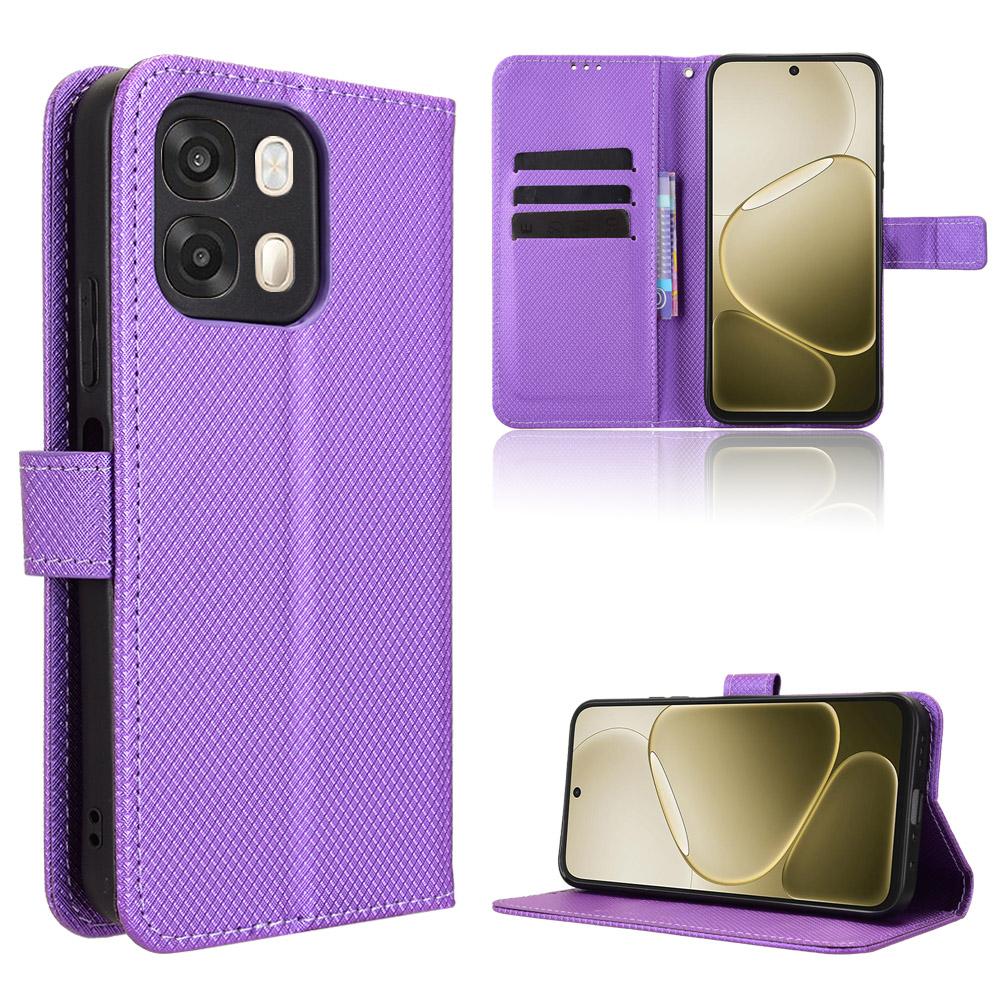 Flip-Hülle für OPPO A6 / OPPO A6S Ledertasche [Flip Vintage-Leder] Stoßfest Langlebig Retro Handyhülle